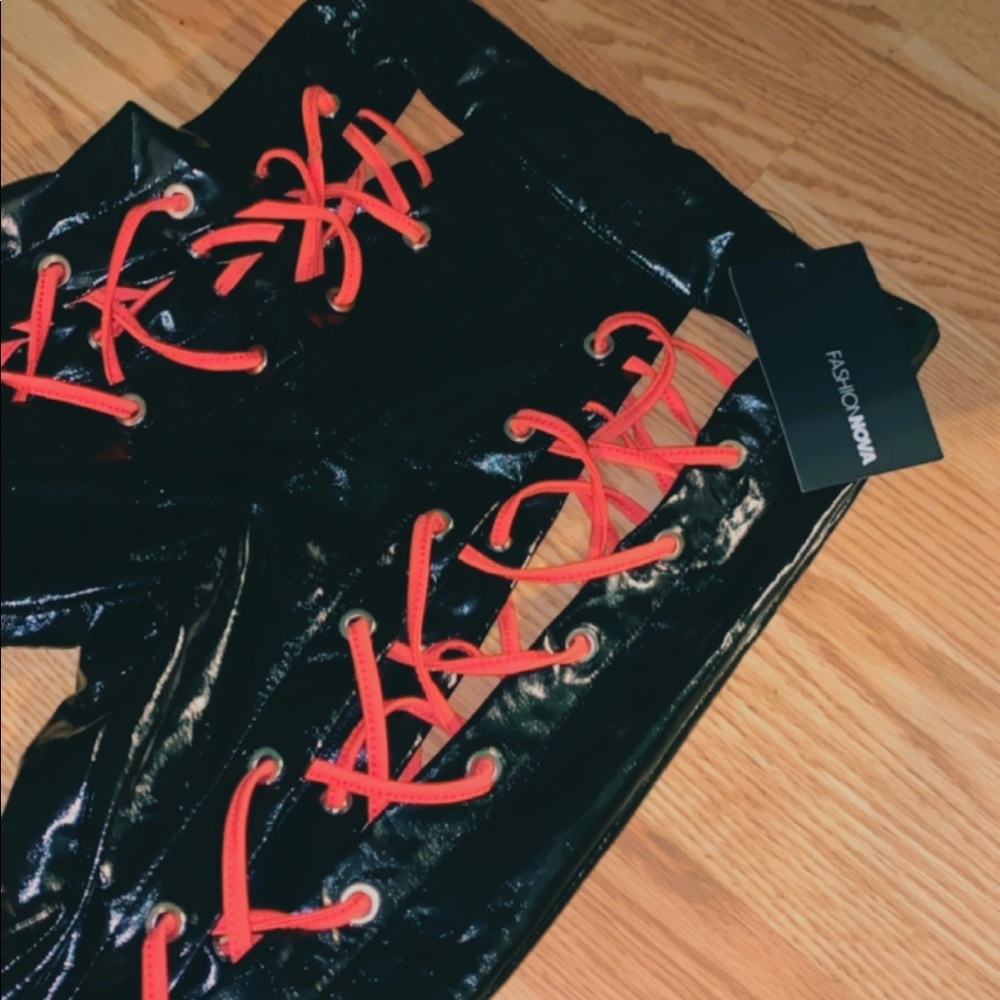 Bad Babe Lace Up Pants